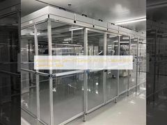 Gabinete de Fluxo Laminar Classe 100 para Linha de Montagem com Mesa de Operação