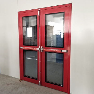 Porta da sala de limpeza da espessura dobro 42mm da segurança do escape da emergência